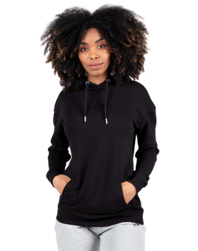 Gorilla Wear Crowley Womens Oversized Hoodie, Black