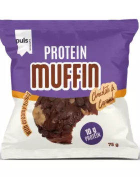 PULS Protein Muffin, 75&nbsp;g, Chocolate & Caramel