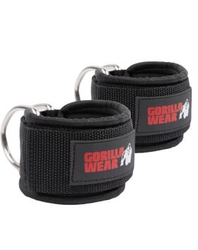 Gorilla Wear Ankle Straps, Black