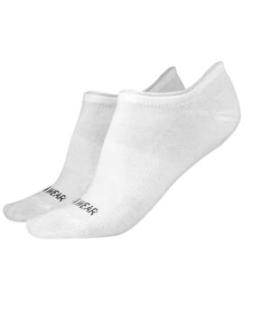 Gorilla Wear Ankle Socks 2-Pack, White