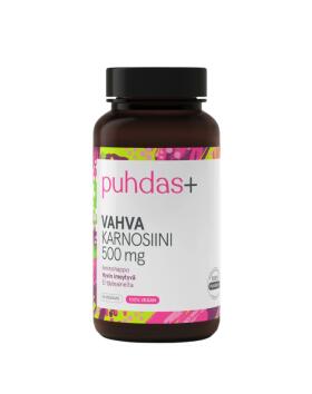 Puhdas+ Vahva Karnosiini 500 mg, 50 kaps