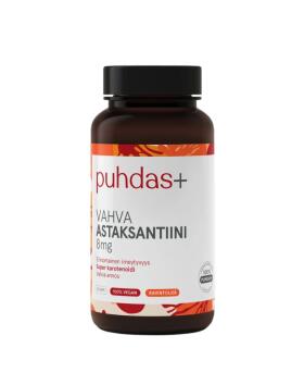 Puhdas+ Astaksantiini 8 mg, 30 kaps.