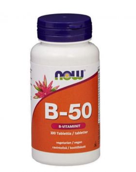 NOW Foods B-50, 100 kaps.
