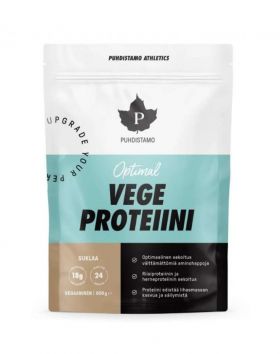 Puhdistamo Athletics Optimal Vege Proteiini, 600 g, Suklaa