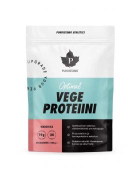 Puhdistamo Athletics Optimal Vege Proteiini, 600 g, Mansikka