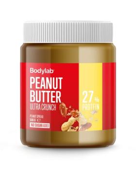Bodylab Peanut Butter, 500 g, Ultra Crunch