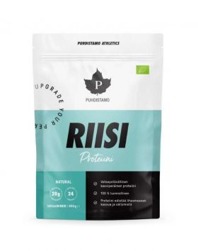 Puhdistamo Athletics Riisiproteiini 600 g, Maustamaton