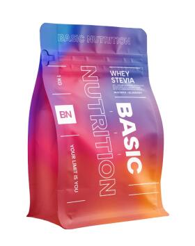 Basic Nutrition Whey, 1&nbsp;kg, Blueberry (Stevia)