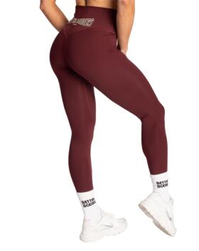Better Bodies 1982 Core Leggings, Maroon