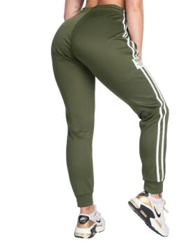 Better Bodies Womens Track Pants, Rifle Green
