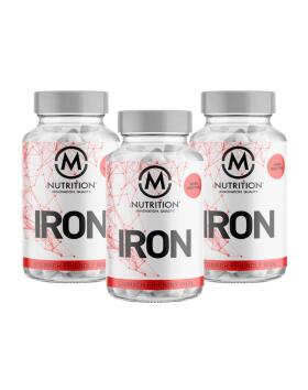 Big Buy: 3 kpl M-Nutrition Iron (180 kaps.)