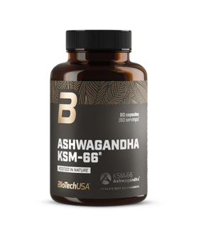BioTechUSA Ashwagandha KSM-66®, 60 kaps.