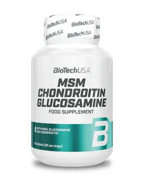 BioTechUSA MSM Chondroitin Glucosamine, 60 tabs.