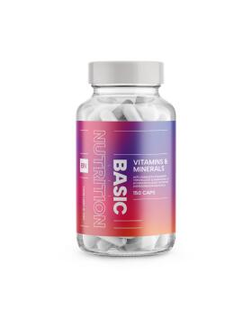Basic Nutrition Vitamins & Minerals, 150 kaps.