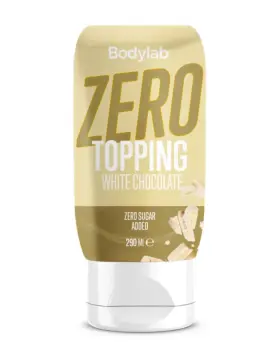 Bodylab Zero Topping 290 ml, White Chocolate