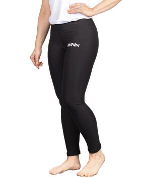 croWNkon Tights musta, valkoinen logo