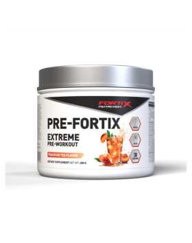 Fortix Pre-Fortix Extreme Pre-Workout, 450&nbsp;g, Peach Ice Tea
