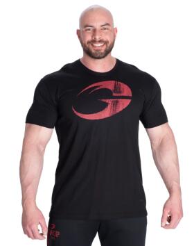 GASP Cadet Tee, Black/Red
