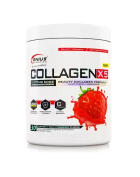 Genius Nutrition COLLAGEN-X5®, 360 g, Strawberry