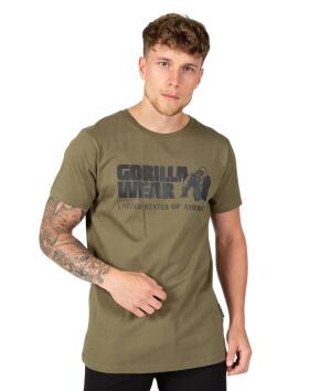 Gorilla Wear Classic T-shirt, Army Green (Poistuva väri)