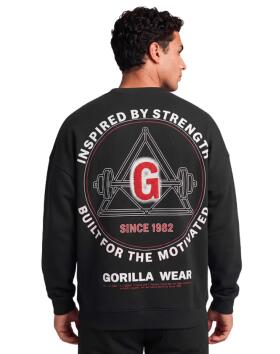 Gorilla Wear Leeds Oversized Sweater, Black