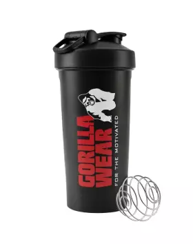 Gorilla Wear XXL Power Shaker, 1000 ml, Black/Black
