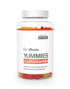 GymBeam Multivitamin Yummies, 60 kpl. (01/27)
