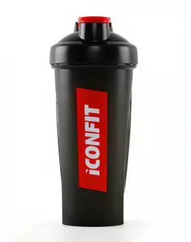 ICONFIT Shaker Lite, 800 ml, Musta