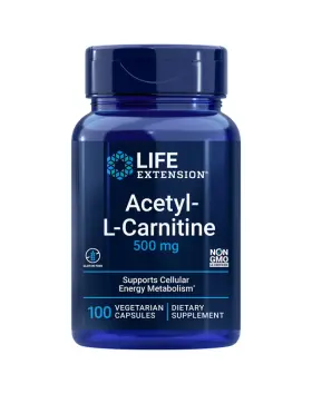 LifeExtension Acetyl-L-Carnitine, 100 kaps.