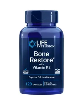 LifeExtension Bone Restore K2, 120 kaps.