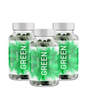 Big Buy: 3 kpl M-Nutrition Green Mix (360 kaps) (Poistotuote)