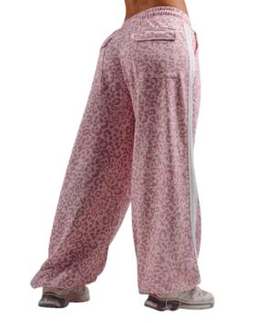 NEBBIA Baggy Leopard Sweatpants PRIMAL 865, Pink Leopard