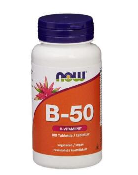 NOW Foods B-50, 100 kaps. (11/26)