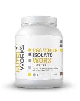Nutri Works Egg White Isolate WorX, 800&nbsp;g, Chocolate