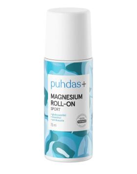 Puhdas+ Magnesium Roll-on Sport, 75 ml