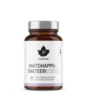 Puhdistamo Maitohappobakteeri - Lactospore & Boulardii, 60 kaps.
