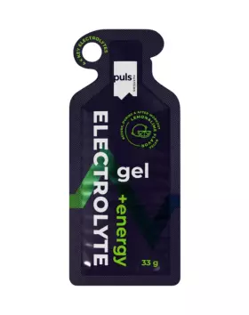 Puls Electrolyte + Energy Gel, 33&nbsp;g, Lemon-Lime