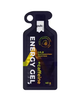 Puls Energy Gel, 40&nbsp;g, Tropical + Caffeine