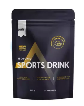 Puls Isotonic Sports Drink, 500&nbsp;g, Lemon