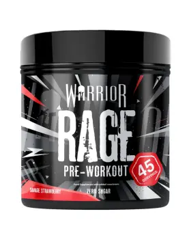 Warrior Supplements Rage Pre-Workout, 392 g, Savage Strawberry