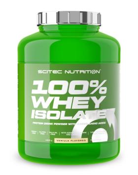 SCITEC 100% Whey Isolate, 1816&nbsp;g, Vanilla