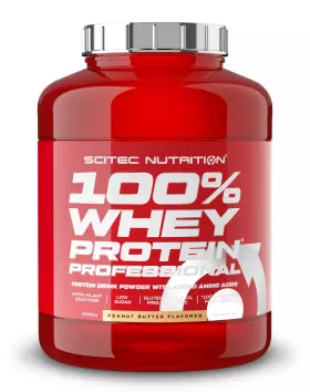 SCITEC 100% Whey Protein Professional, 2350&nbsp;g, Peanut Butter