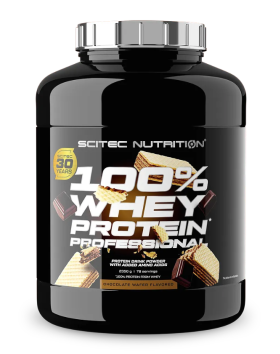 SCITEC 100% Whey Protein Professional, 2350&nbsp;g, Special Edition (Chocolate Wafer)