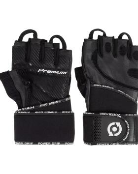 Scitec MADMAX Wrist Wrap Leather Gloves