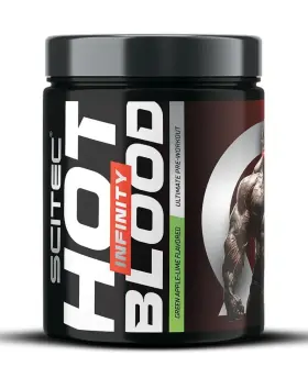 SCITEC Hot Blood Infinity, 350 g, Green Apple-Lime