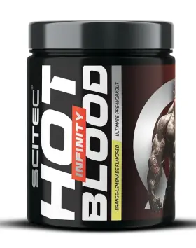SCITEC Hot Blood Infinity, 350 g, Orange-Lemonade