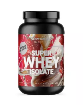 Supermass Nutrition SUPER WHEY ISOLATE, 650&nbsp;g, Strawberry White Chocolate