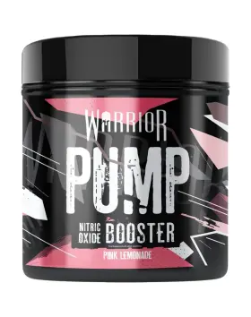 Warrior Supplements Pump Nitric Oxide Booster, 225 g, Pink Lemonade